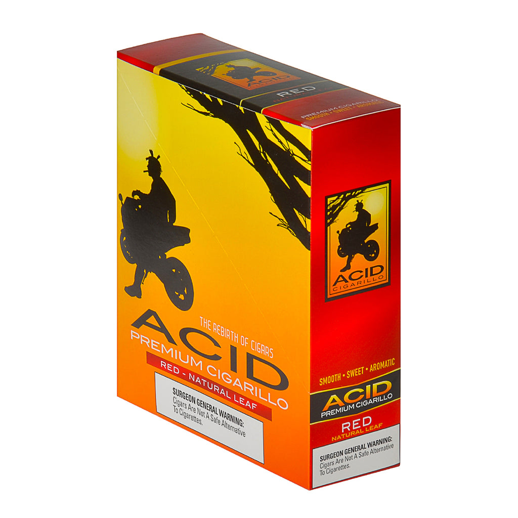 Acid Red Cigarillos 15 Pouches of 3 1