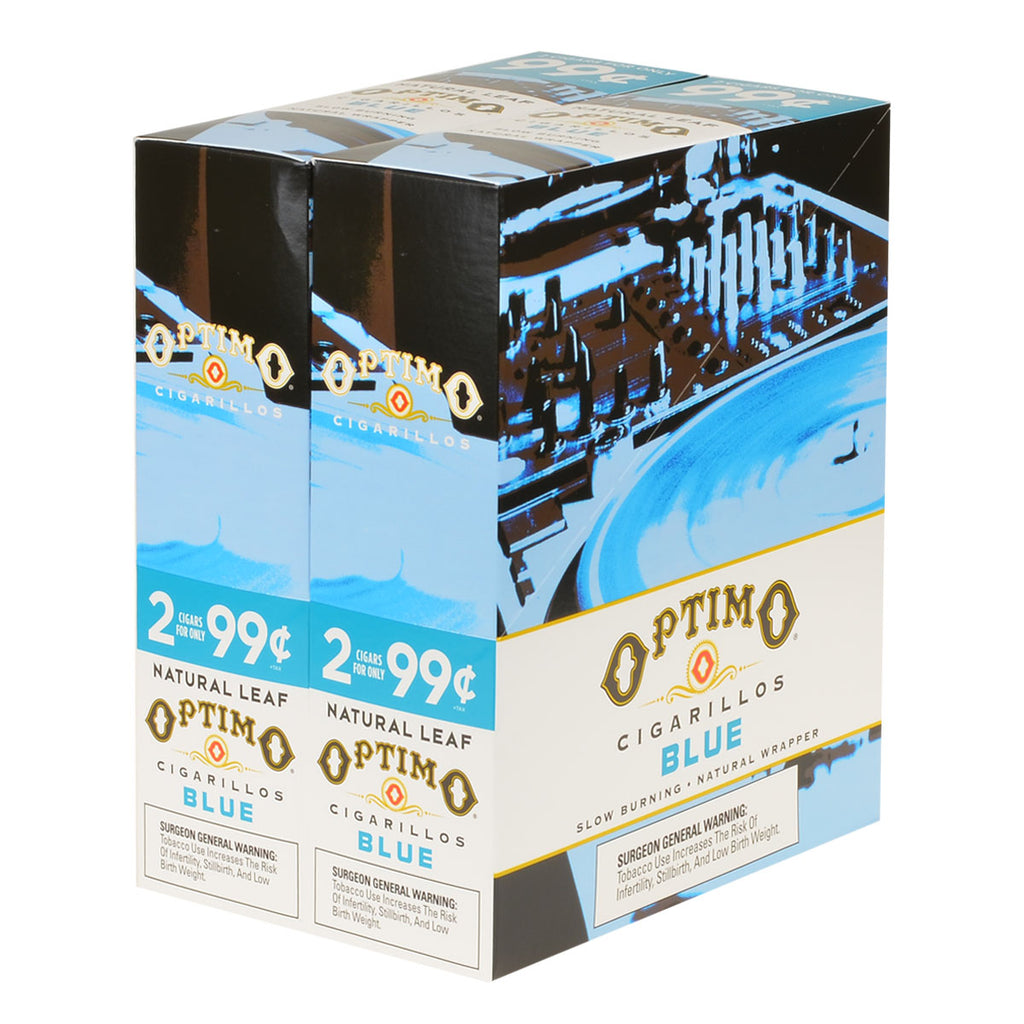 Optimo 2 for 99¢ Cigarillos 30 Pouches of 2 Blue 3