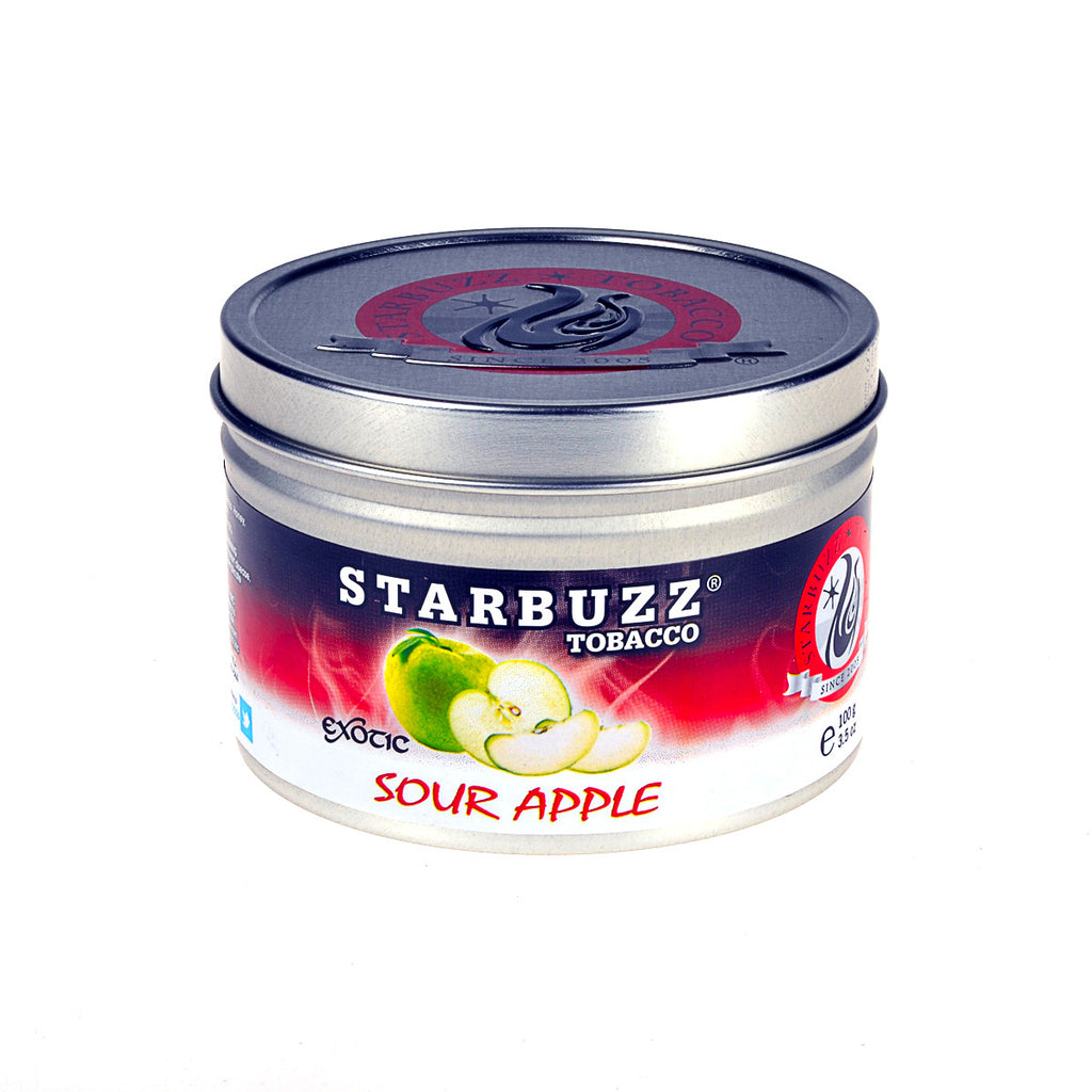 StarBuzz Exotic Sour Apple Hookah Shisha 100g 1