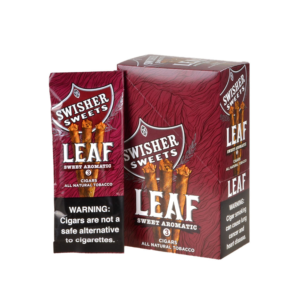 Swisher Sweets Leaf 10/3-ct Pack of 30 Sweet Aromatic 3