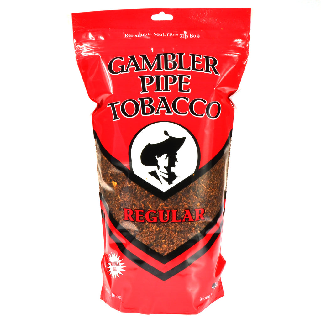 Gambler Pipe Tobacco Regular 16 oz. Bag 1