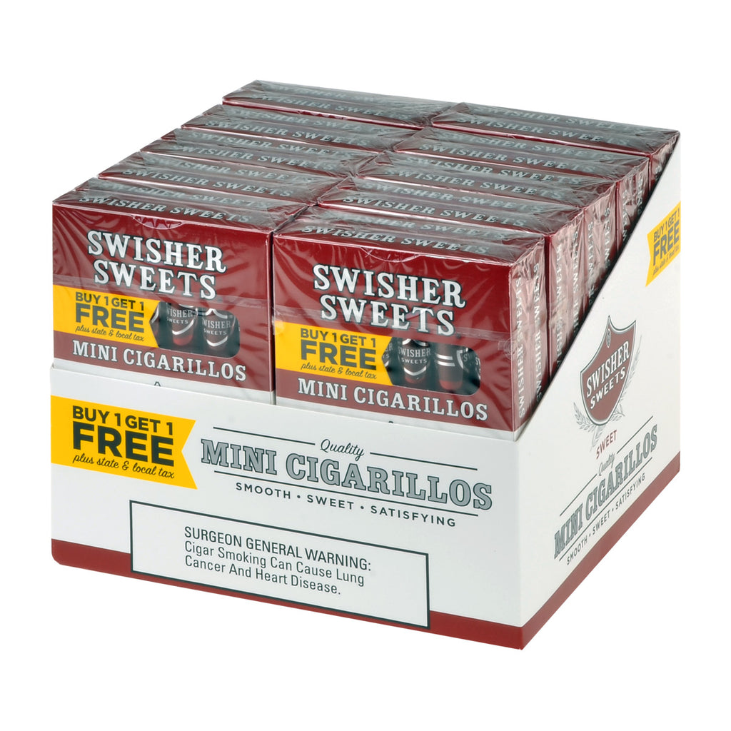 Swisher Sweets Mini Cigarillos Twin 20 Packs of 6 Cigars Sweet 4