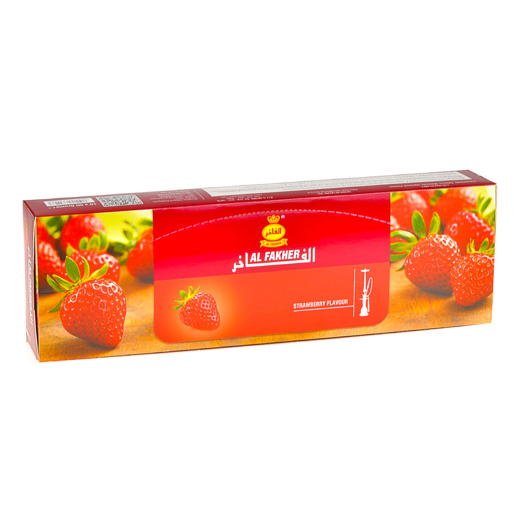 Al Fakher Strawberry Hookah Shisha 10 Packs of 50g 2