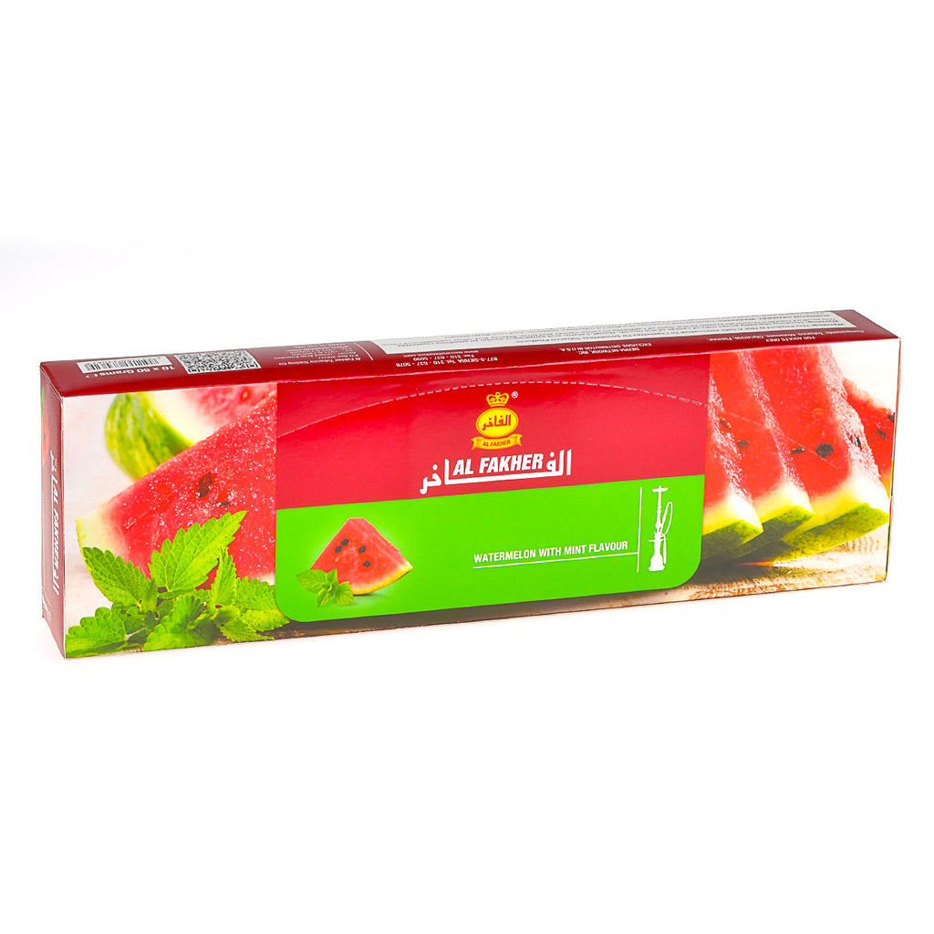 Al Fakher Watermelon With Mint Hookah Shisha 10 Packs of 50g 2