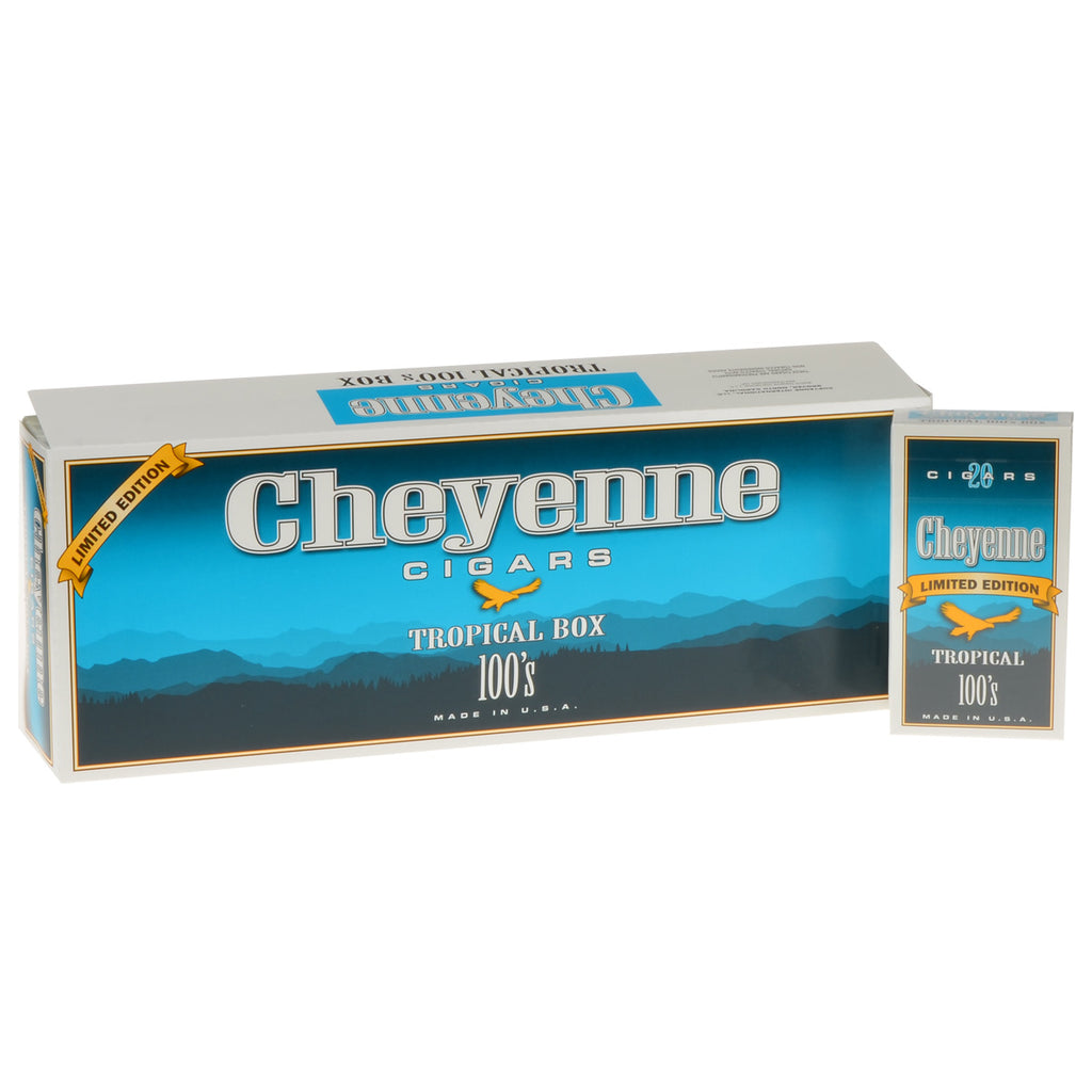 Cheyenne Tropical Filtered Cigars 10 Packs of 20 1
