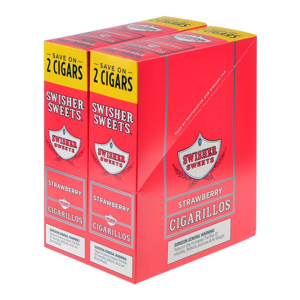 Swisher Sweets Cigarillos 30 Packs of 2 Cigars Strawberry 4