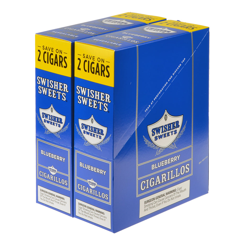 Swisher Sweets Cigarillos 30 Packs of 2 Cigars Blueberry 4