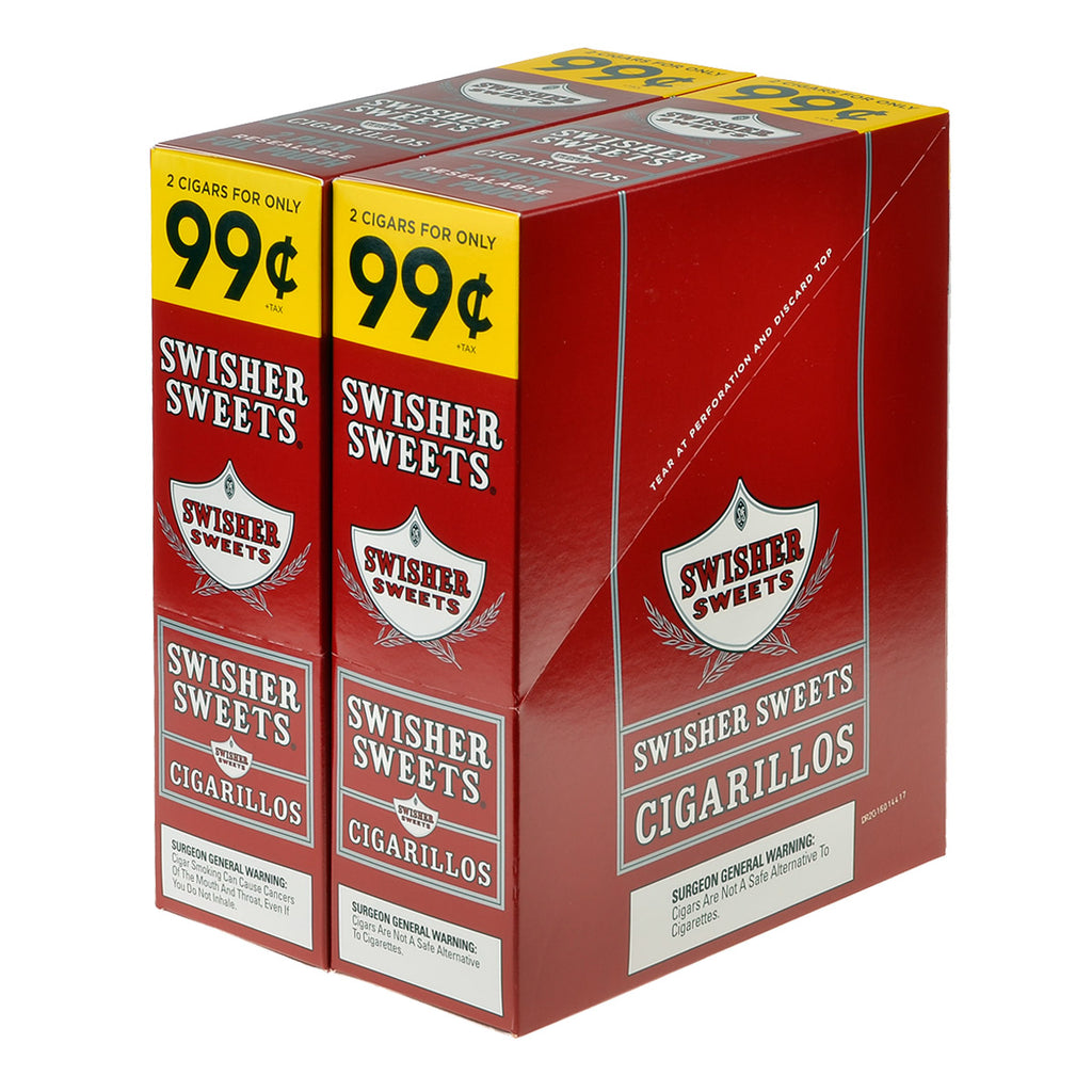 Swisher Sweets Cigarillos 99 Cent Pre Priced 30 Packs of 2 Cigars Regular 4