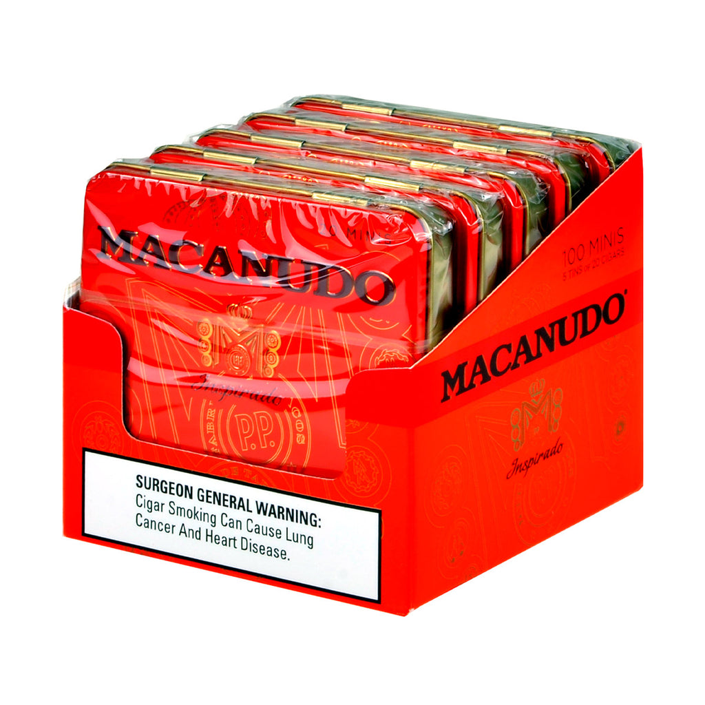 Macanudo Inspirado Orange Minis Pack of 100 1
