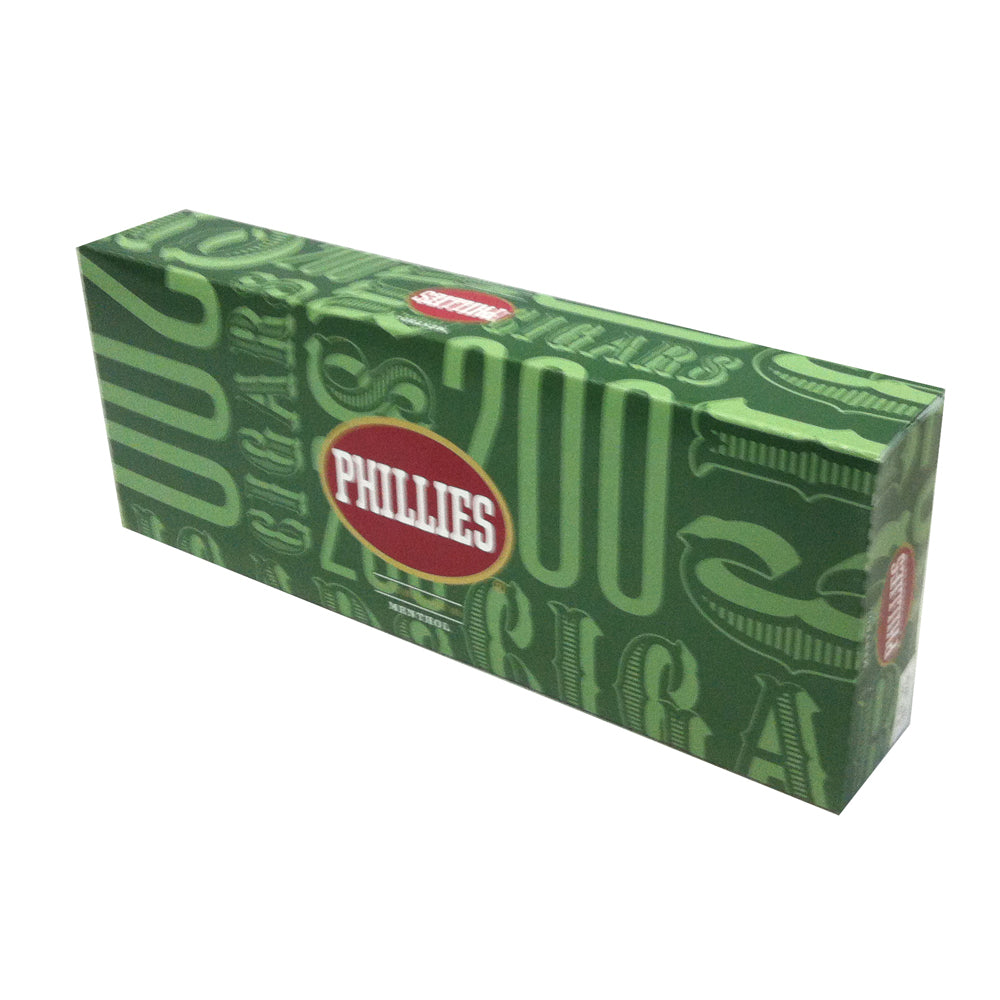 Phillies Filtered Cigars Menthol 10 Packs of 20 1