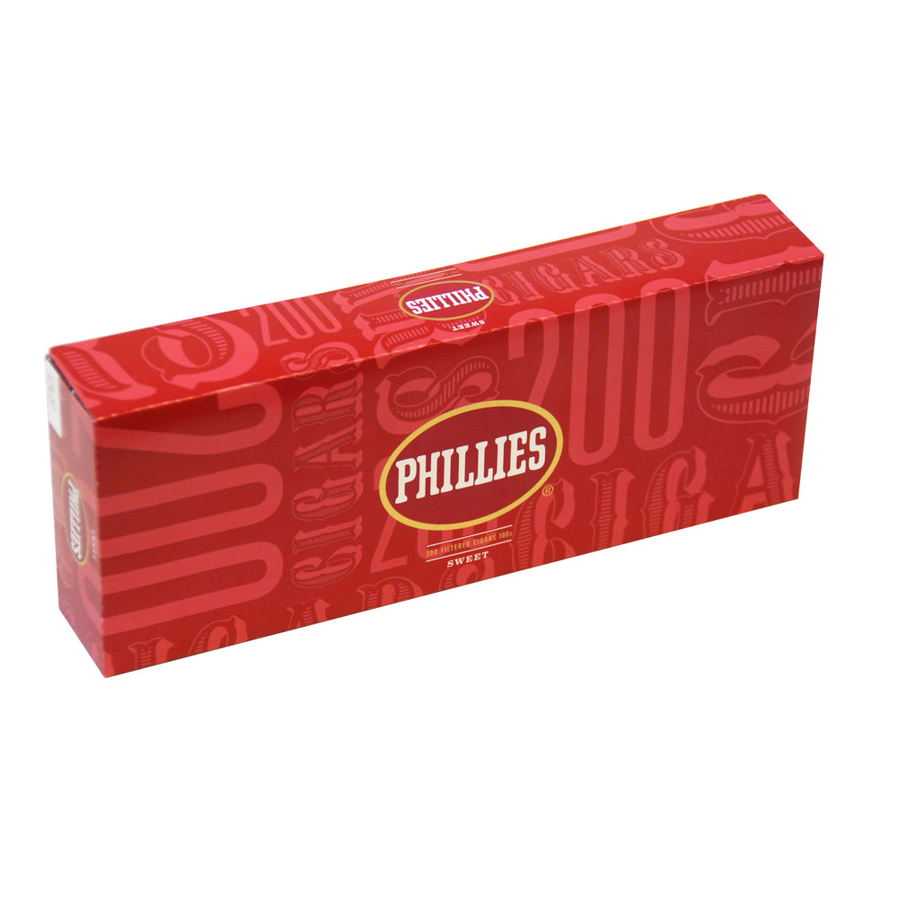 Phillies Filtered Cigars Sweet 10 Packs of 20 1
