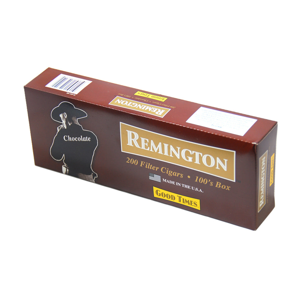 Remington Chocolate Filtered Cigars 10 Packs of 20 1