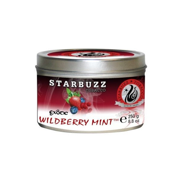 StarBuzz Exotic Wild Berry Mint Hookah Shisha 100g 1
