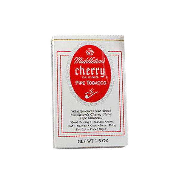 Middleton's Cherry Blend Pipe Tobacco 6 Pockets of 1.5 oz. 1