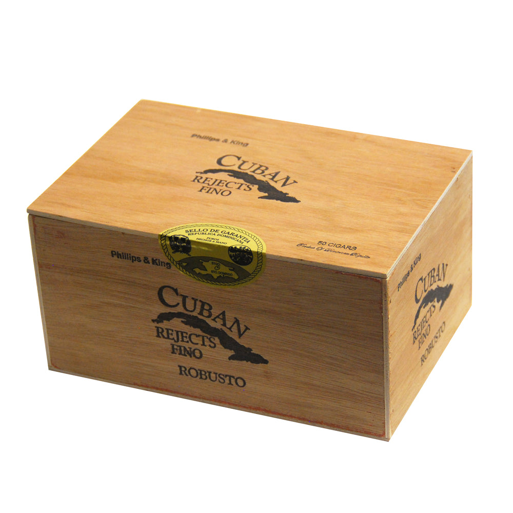 Cuban Rejects Robusto Connecticut Cigars Box of 50 1