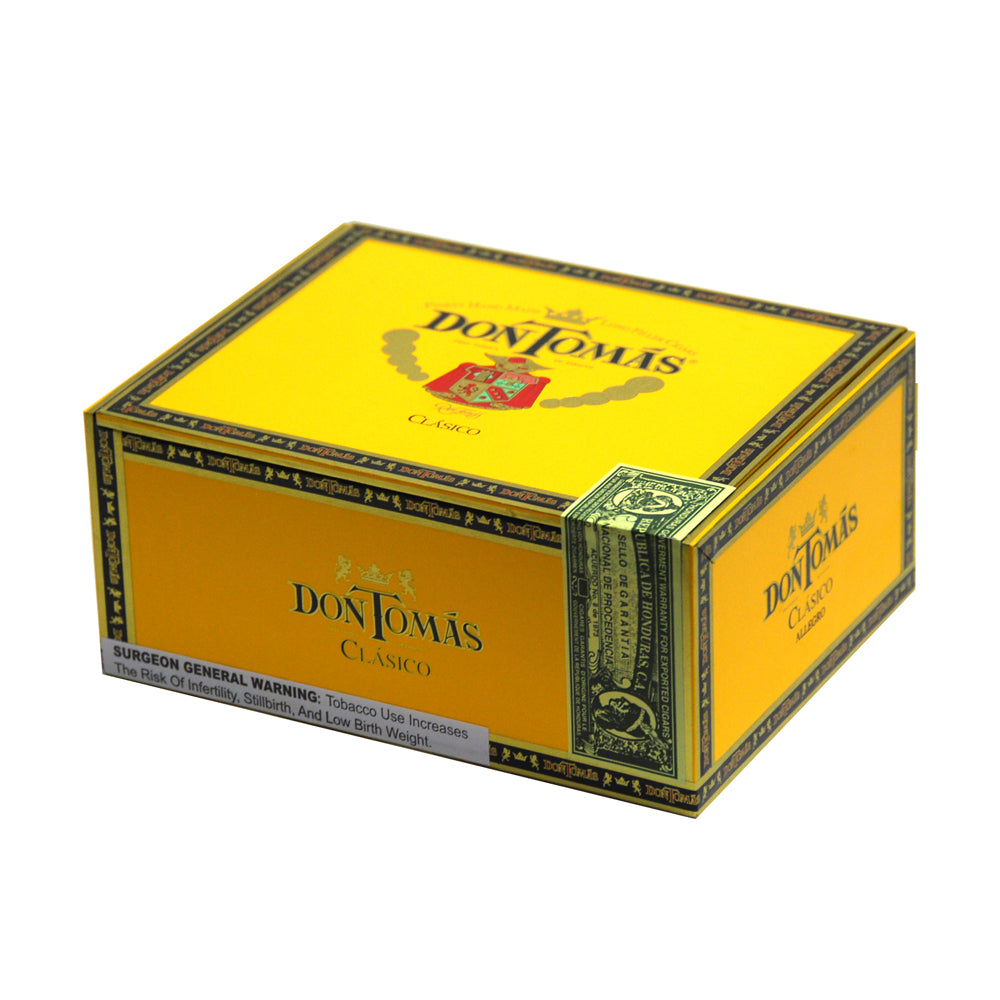 Don Tomas Clasico Allegro Tubo Cigars Box of 20 1