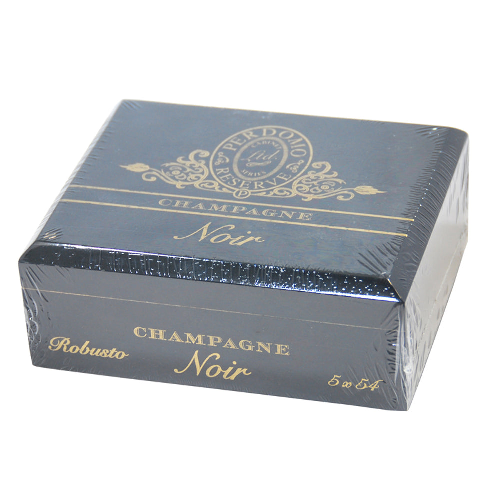 Perdomo Noir Robusto Champagne Cigars Box of 25 1