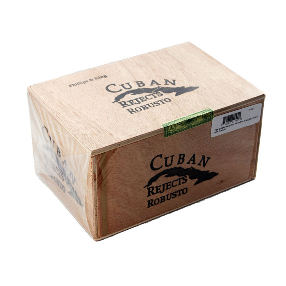 Cuban Rejects Robusto Natural Cigars Box of 50 1