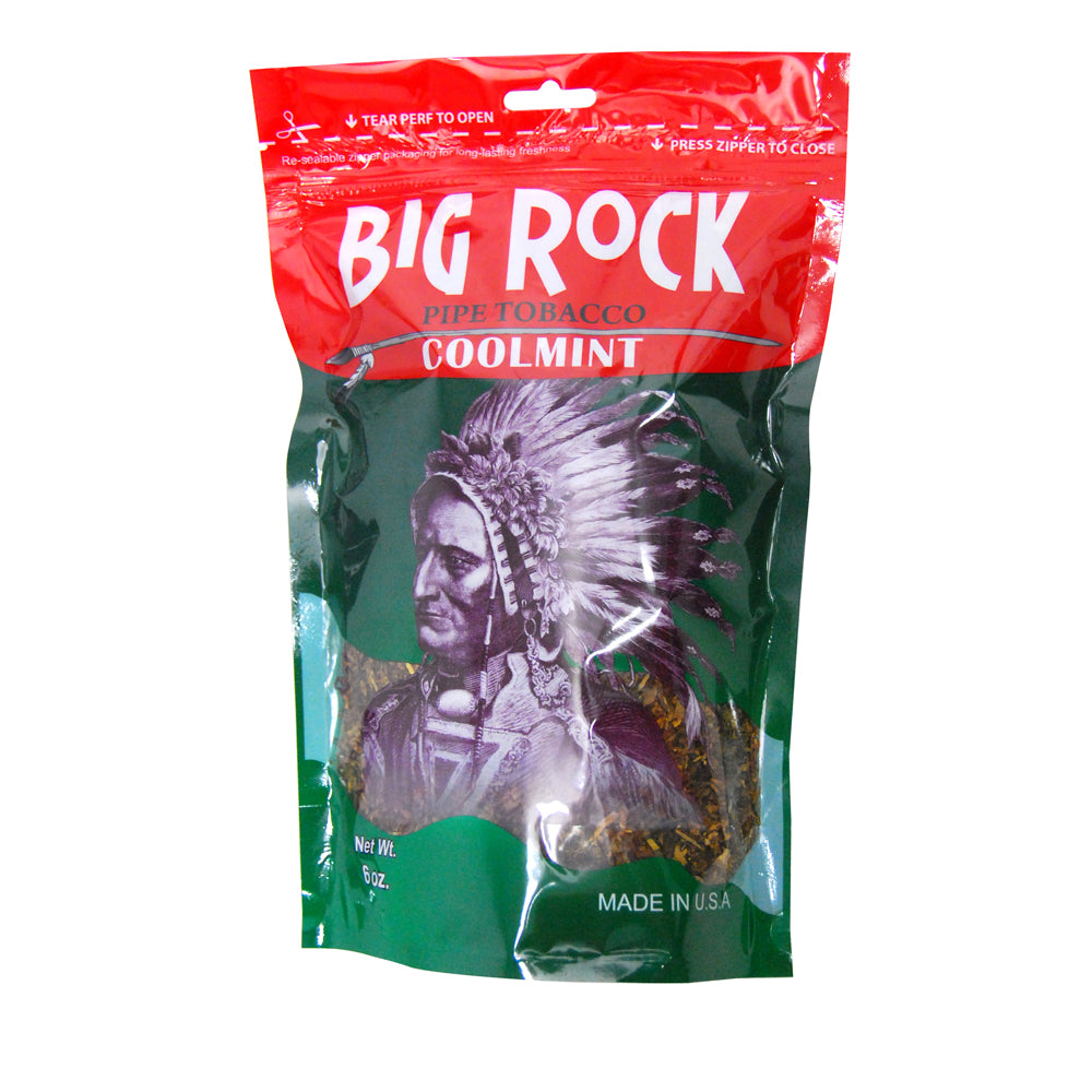Big Rock Cool Mint Pipe Tobacco 6 oz. Bag 1