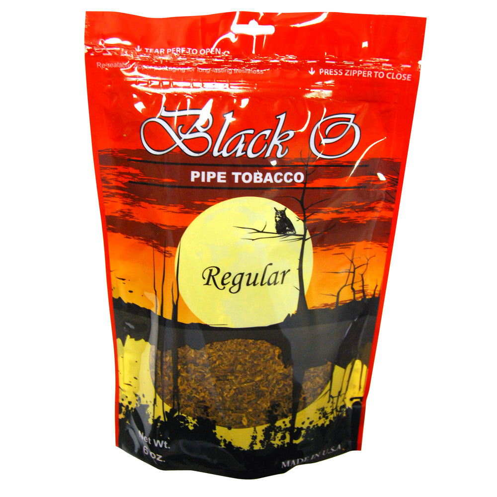 Black O Regular Pipe Tobacco 6 oz. Bag 1