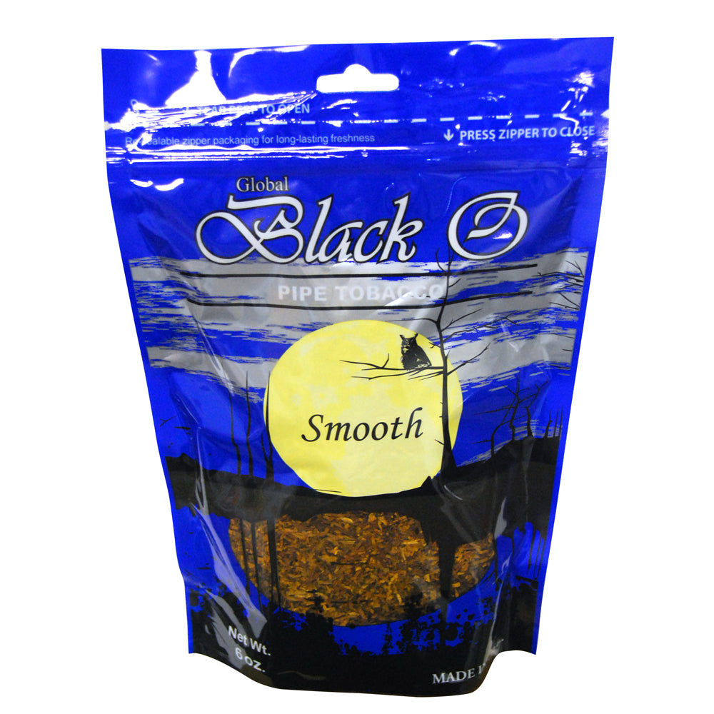 Black O Smooth Pipe Tobacco 6 oz. Bag 1
