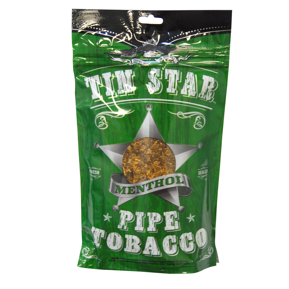 Tin Star Menthol Pipe Tobacco 3 oz. Bag 1