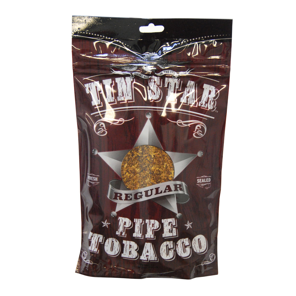 Tin Star Regular Pipe Tobacco 3 oz. Bag 1