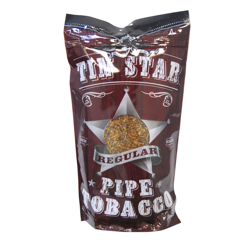 Tin Star Regular Pipe Tobacco 8 oz. Bag 1