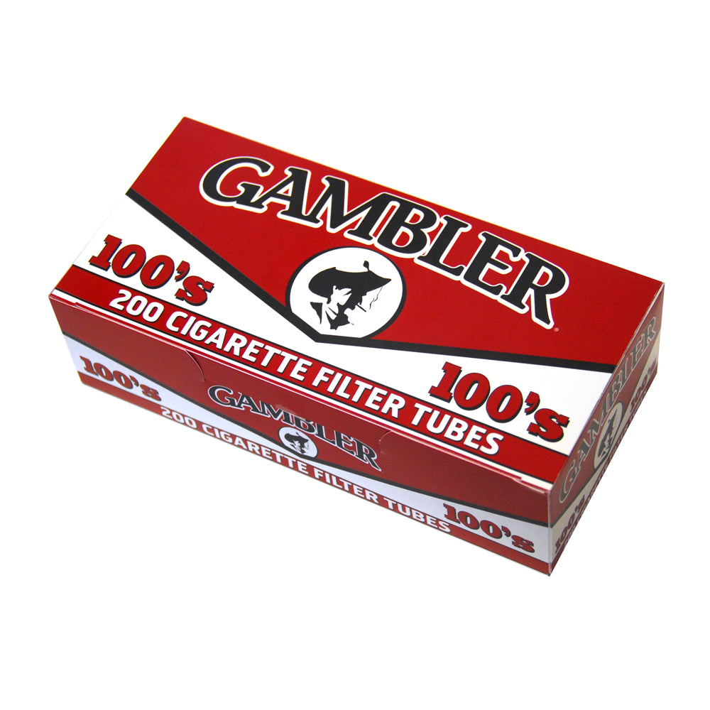 Gambler Filter Tubes 100 mm Full Flavor 5 Cartons of 200 1