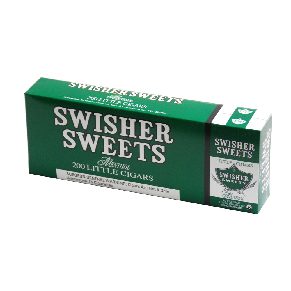 Swisher Sweets Little Cigars 100mm 10 Packs of 20 Menthol 3